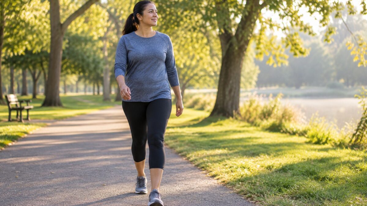 A Simple Two-Week Walking Plan for Beginners — illustrative fitness image
